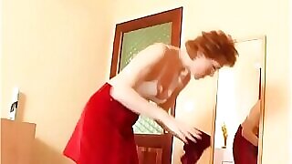 Mother-in-law with glasses and great butt seduces her son-in-law [1]